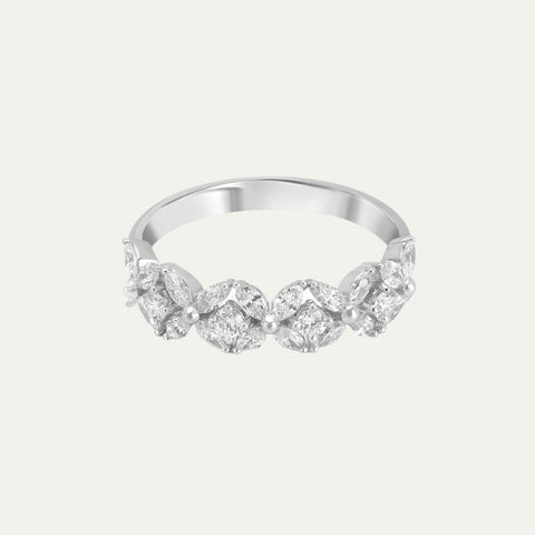 Celestial Symphony Diamond Ring