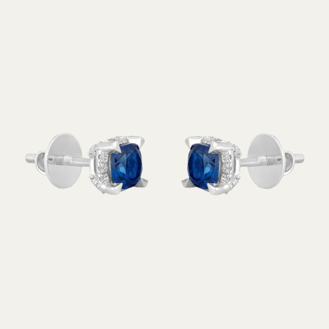 buy women lab grown diamonds aukera sapphire sparkler studs