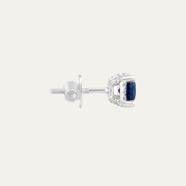 lab grown diamonds aukera sapphire sparkler studs