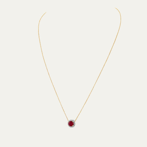 Ruby star necklace discount