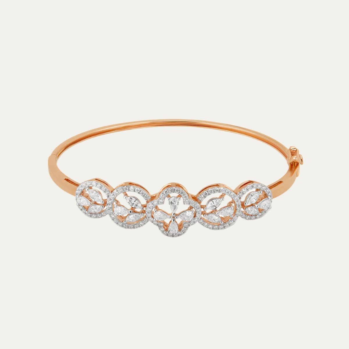 Pear Oval Bangle