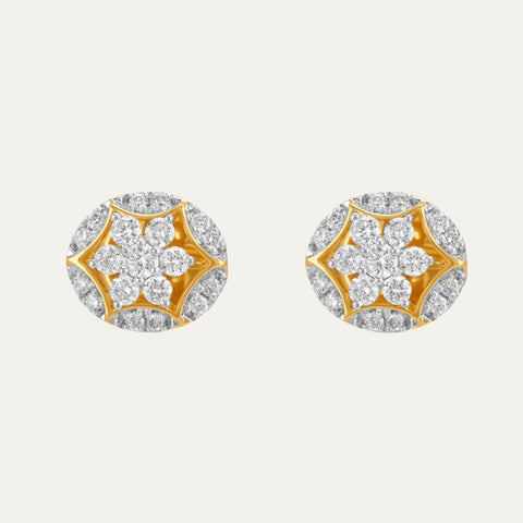 Aukera Rosâ€š Celestial Cluster Studs