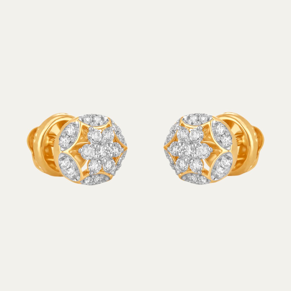 Aukera - Rose Celestial Cluster Studs