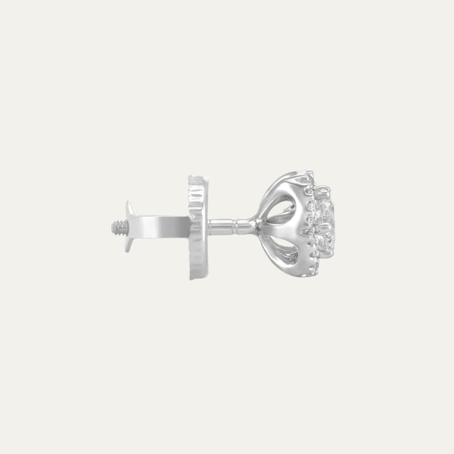 lab grown diamonds aukera celestial hexagon spark studs
