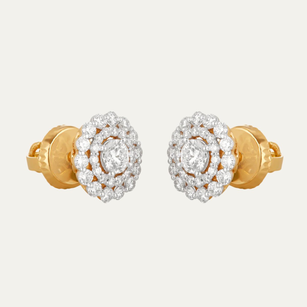 Aukera - Heavenly Brilliance Solitaire Stud Earrings