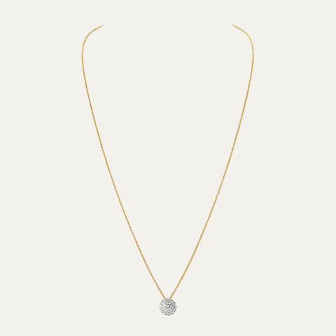 Aukera Lab Grown Diamonds-Lustrous Lumina - Celestia Pendant