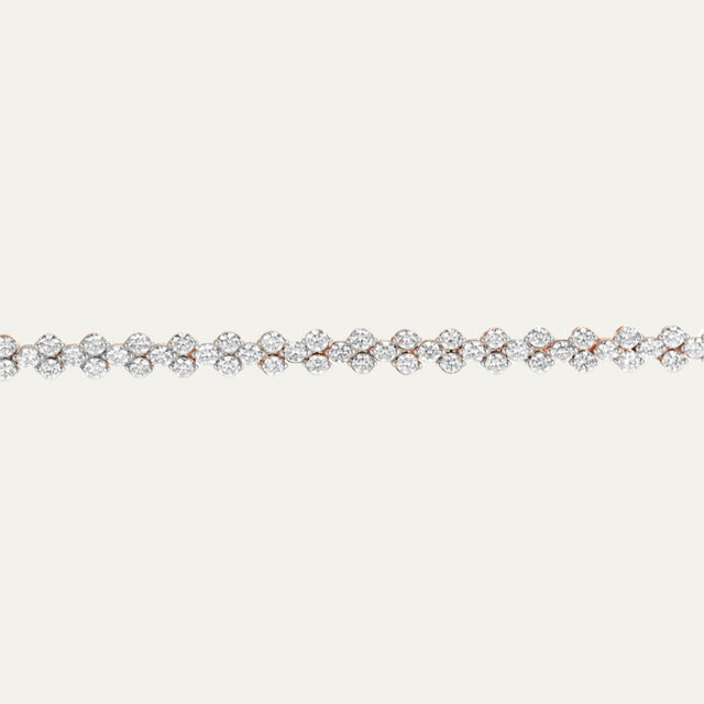 lab grown diamonds aukera rosaeuros harmony eternity bracelet