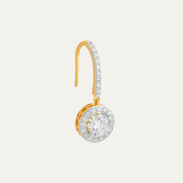 buy women lab grown diamonds aukera eclat solitaire hoop earrings