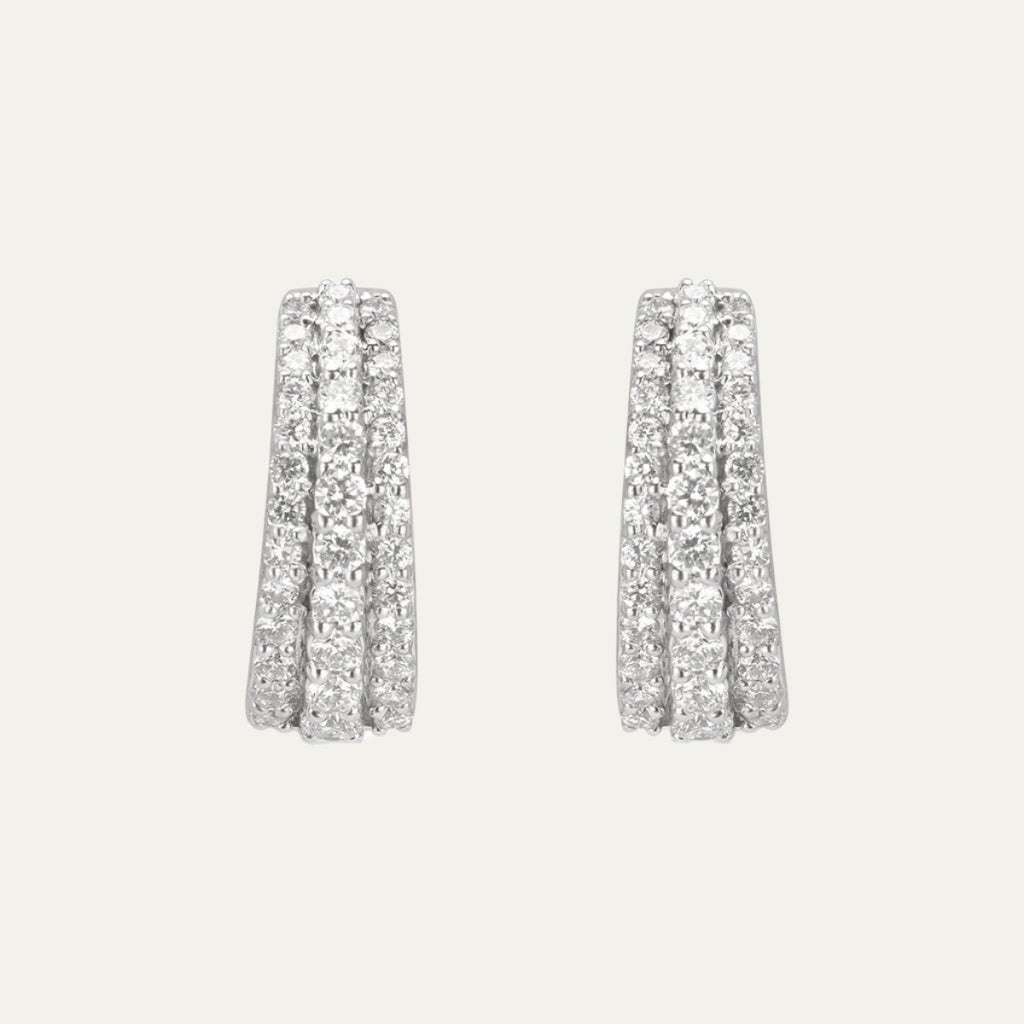 buy women lab grown diamonds aukera eternity whispers huggie earrings