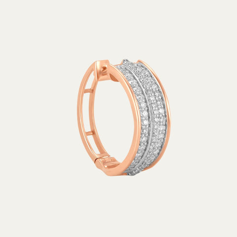 design price rosy eternity glow hoop earrings