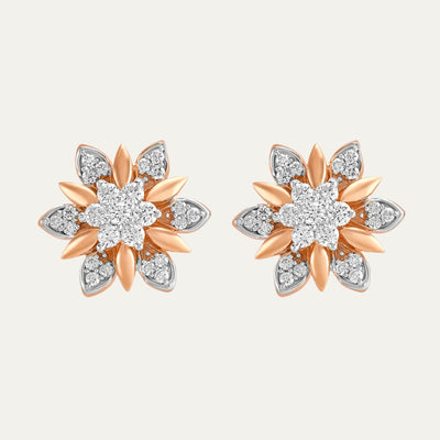 Aukera Celestial Petal Adorn Studs