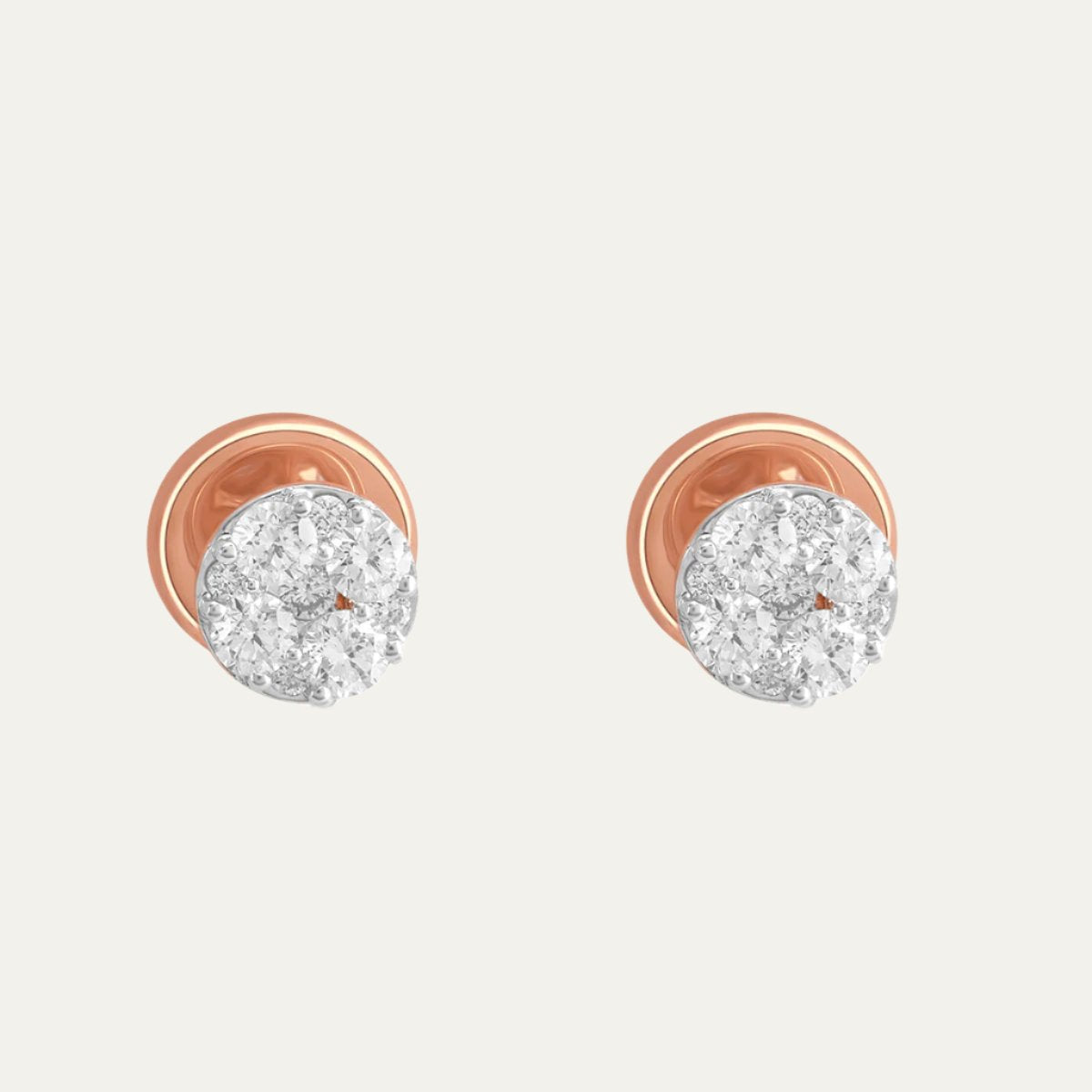 Aukera - Rosaline Cluster Stud Earrings