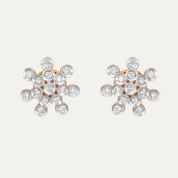 lab grown diamonds aukera rare petal treasures earrings