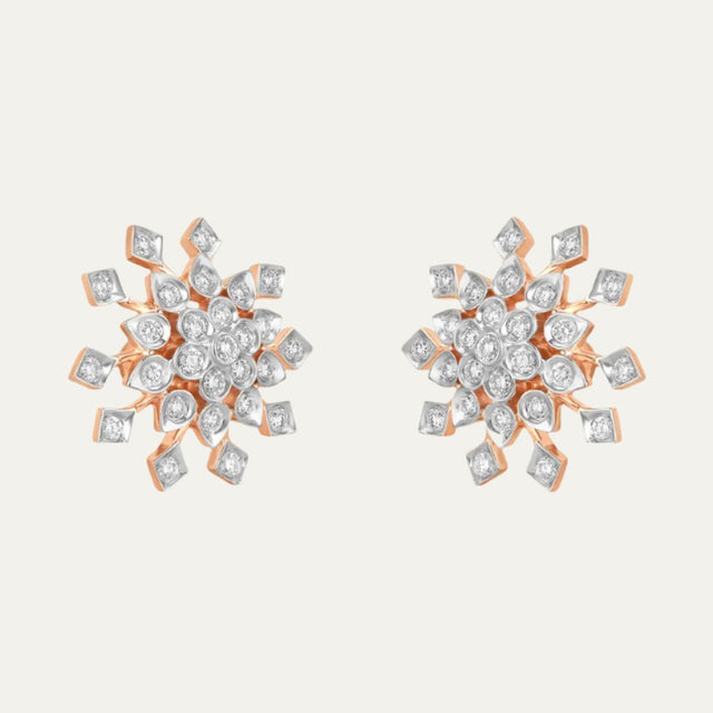 Aukera Lab Grown Diamonds-Galaxy Glitter Earrings