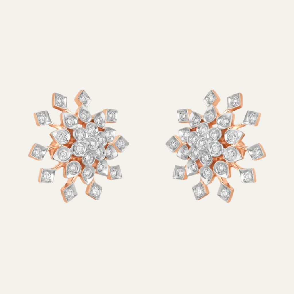 Aukera Lab Grown Diamonds-Galaxy Glitter Earrings