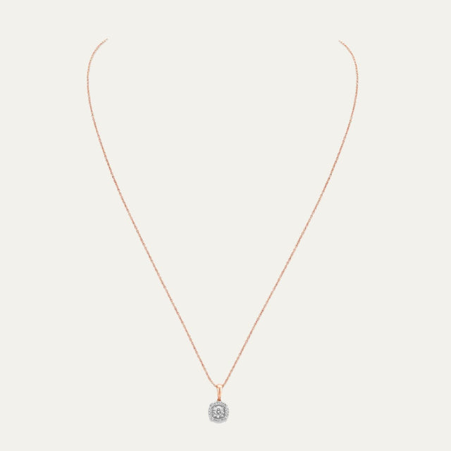 buy women lab grown diamonds aukera rosaeuros halo spark pendant