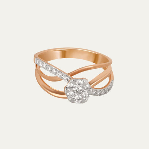 Nakshatra Lines Diamond Rings