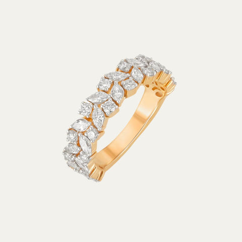 Price Golden Leaf Harmony Eternity Ring