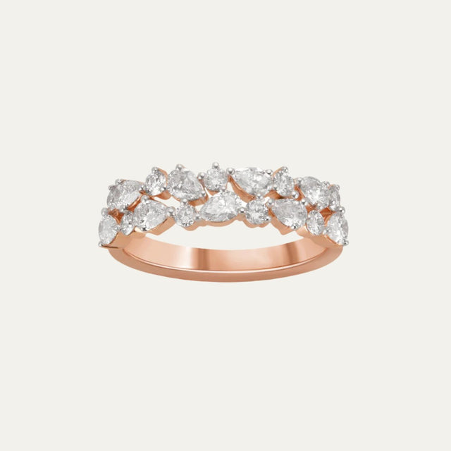 lab grown diamond design whimsical elegance fancy diamond eternity band