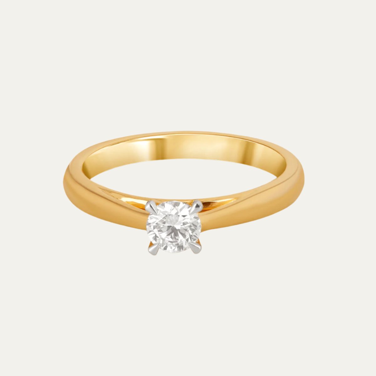 Aukera - Starlet Spark Solitaire Ring