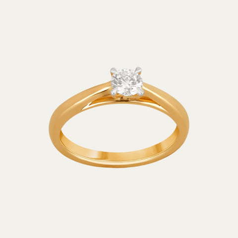 Aukera-Starlet Spark Solitaire Ring