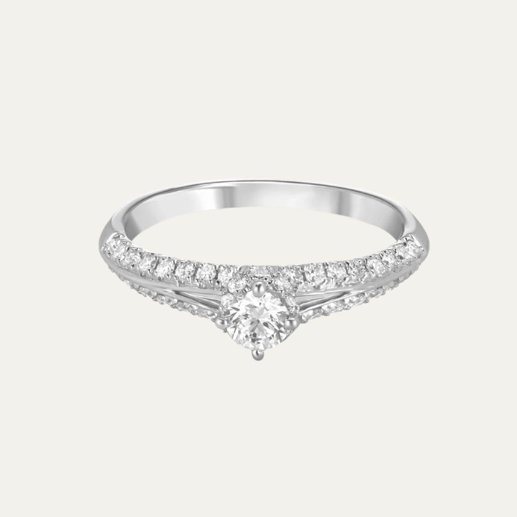 lab grown diamond winter starlight diamond ring
