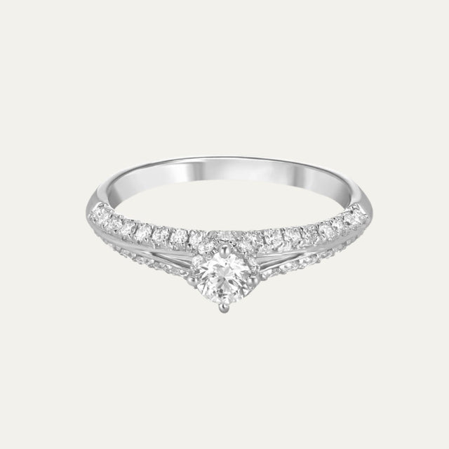 lab grown diamond winter starlight diamond ring