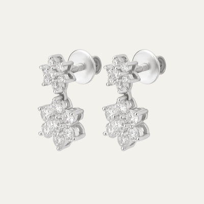 Aukera Celestial Cascades - Nakshatra Drop Earrings