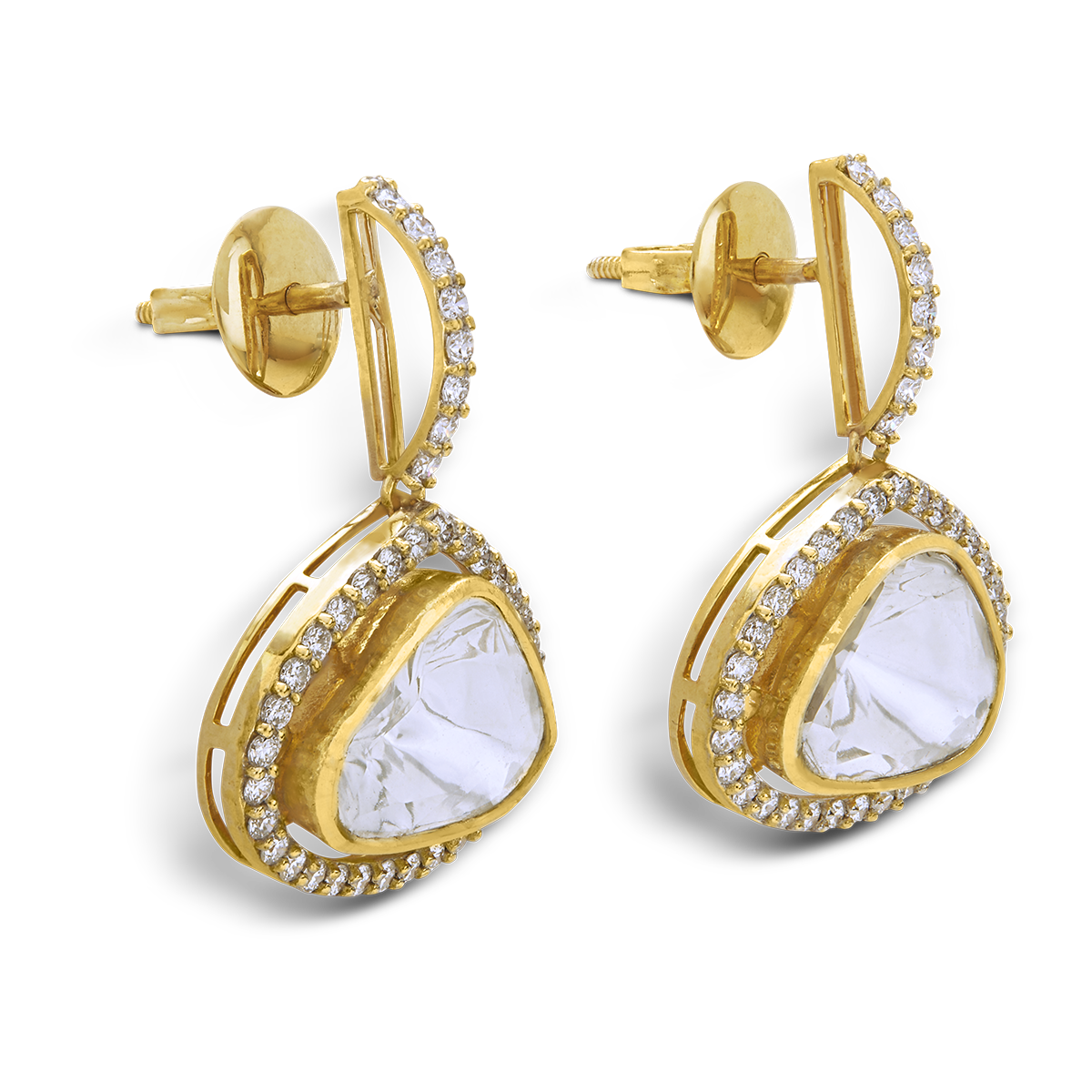 Treasure Trove Polki Drops Earring
