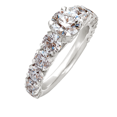 Solitaire eternity ring new arrivals