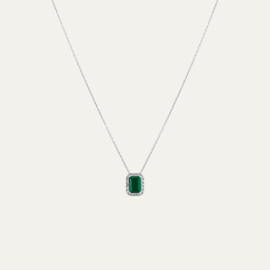 Aukera-Mesmerizing Ruby Moonlight Diamond Pendant