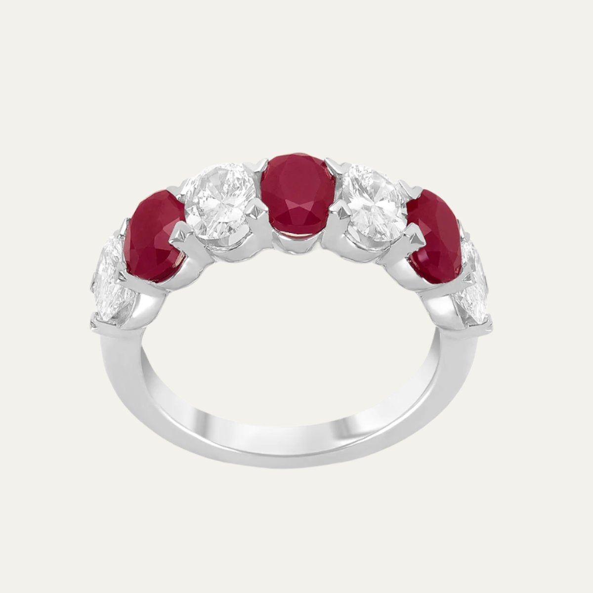 Aukera - Radiant Ruby Bloom Ring