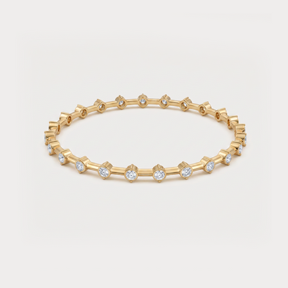 Orbit Diamond Bangle