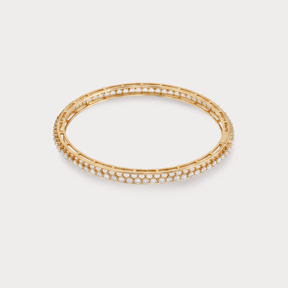 Lightwoven Eternity Diamond Bangle