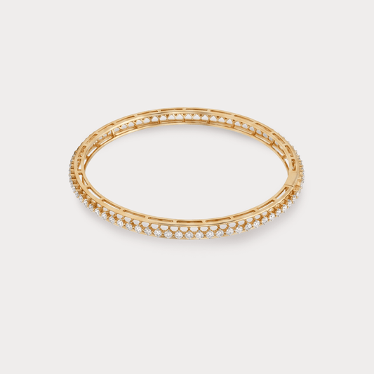 Lightwoven Eternity Diamond Bangle