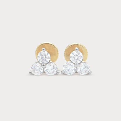 Trinity Diamond Studs