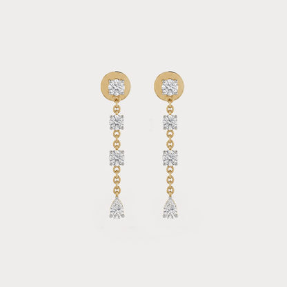 Tide Diamond EarRing