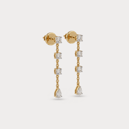Tide Diamond EarRing