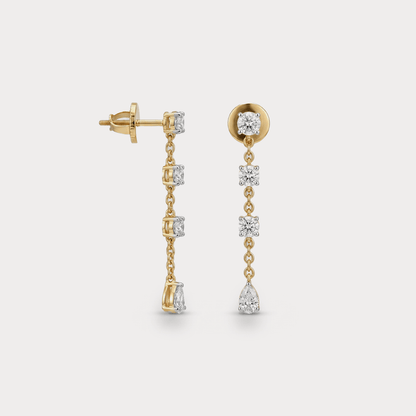 Tide Diamond EarRing
