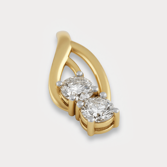 Skyfire Mini-Solitaire Diamond Pendant