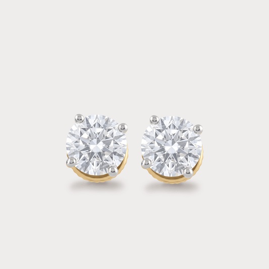 Windsong Mini-Solitaire Diamond Studs