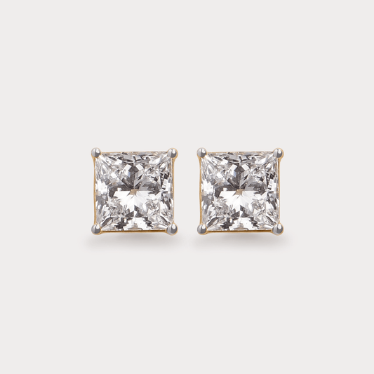 Illustrious Solitaire Diamond Earrings