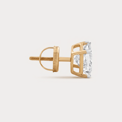 Illustrious Solitaire Diamond Earrings