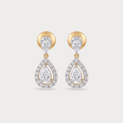 Windveil Drop Diamond EarRing