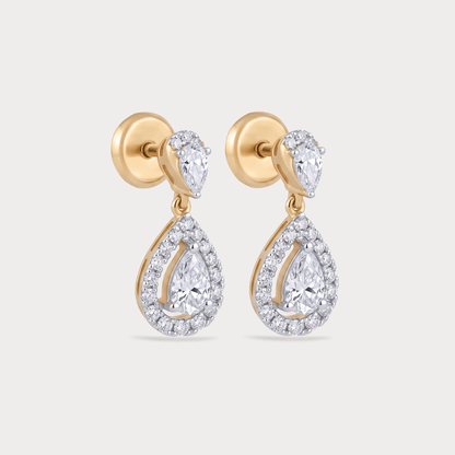 Windveil Drop Diamond EarRing