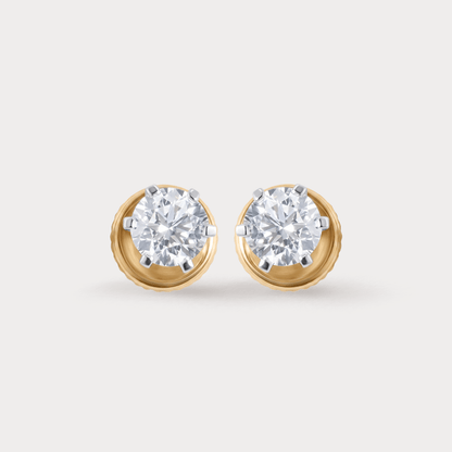 Skydrift Mini-Solitaire Diamond Studs