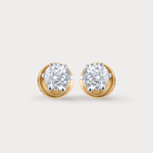 Skydrift Mini-Solitaire Diamond Studs
