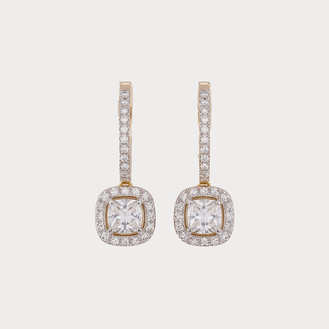 Radiant Diamond EarRing