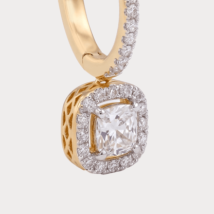 Radiant Diamond EarRing