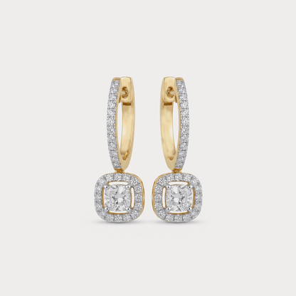 Radiant Diamond Earrings